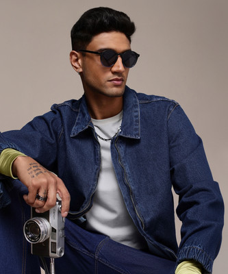 Roadster Full Sleeve Solid Men Jacket