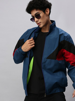 VOXATI Full Sleeve Colorblock Men Jacket