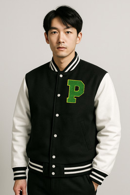 Mg Fab Full Sleeve Solid, Striped Men Jacket