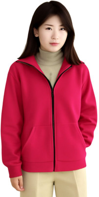 Kintu Parantu Full Sleeve Solid Women Jacket