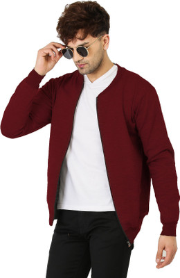 Leotude Full Sleeve Solid Men Jacket