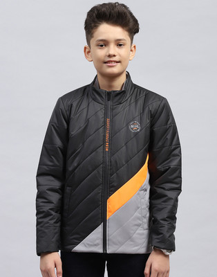 MONTE CARLO Full Sleeve Colorblock Boys Jacket