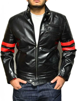 Rozebee Full Sleeve Solid, Striped Men Jacket