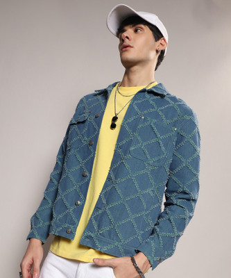 CAMPUS SUTRA Full Sleeve Self Design Men Jacket
