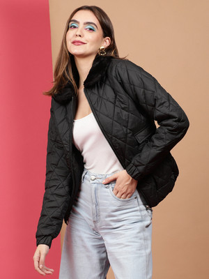 Freehand by The Indian Garage Co. Full Sleeve Solid Women Jacket