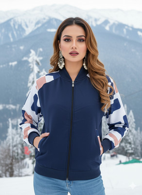 Fasanger Full Sleeve Printed Women Jacket