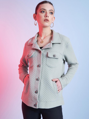 STREET9 Full Sleeve Self Design Women Jacket