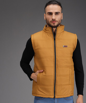 HEMLOCK Half Sleeve Solid Men Jacket