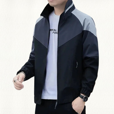 Caraba Full Sleeve Colorblock Men Jacket