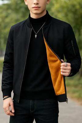 Caraba Full Sleeve Solid Men Jacket