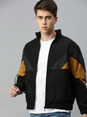VOXATI Full Sleeve Colorblock Men Jacket