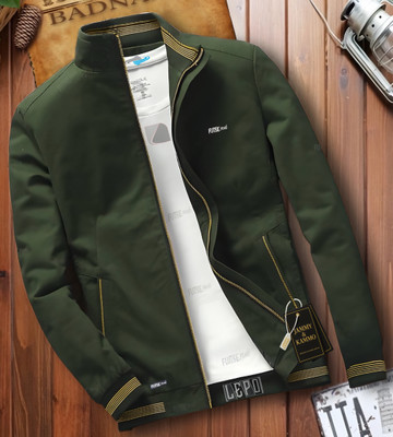 Jammy & Kammo Full Sleeve Solid Men Jacket