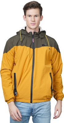 nomKLER Full Sleeve Solid Men Jacket