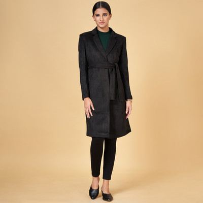 Annabelle by Pantaloons Full Sleeve Solid Women Jacket