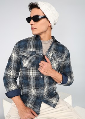 BEING HUMAN Full Sleeve Checkered Men Jacket