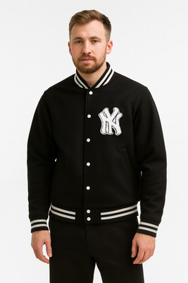 Damler AT Full Sleeve Applique Men Jacket