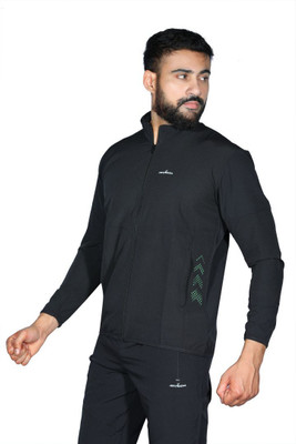 Renessa Full Sleeve Solid, Self Design Men Jacket
