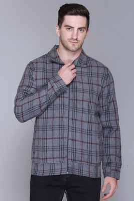 Pyro Spirit Full Sleeve Checkered Men Jacket