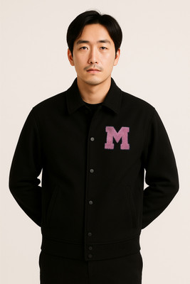 Damler Full Sleeve Solid, Applique Men Jacket