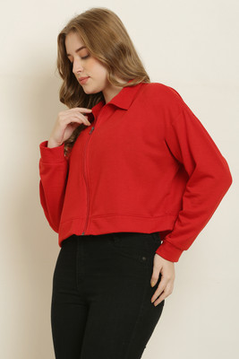 UNIVERSAL ACCESSE Full Sleeve Solid Women Jacket