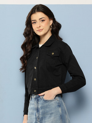 Aarika Full Sleeve Applique Women Denim Jacket