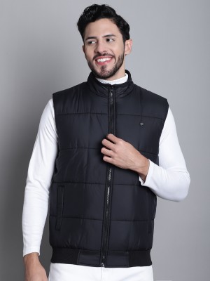 CANTABIL Sleeveless Solid Men Jacket