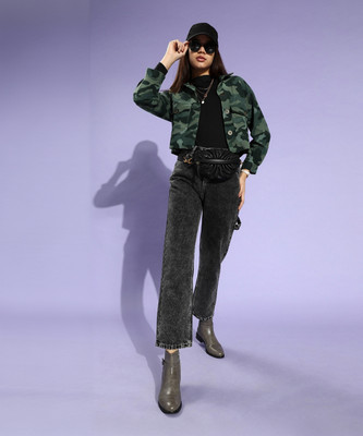 KASSUALLY Full Sleeve Printed Women Jacket