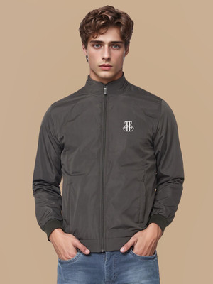 TrendsTalk Full Sleeve Solid, Printed Men Jacket