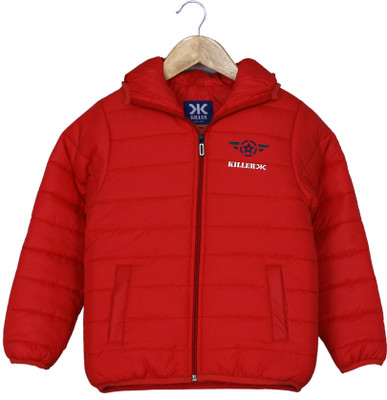 KILLER Full Sleeve Self Design Boys Jacket