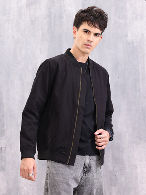 WROGN Full Sleeve Solid Men Jacket