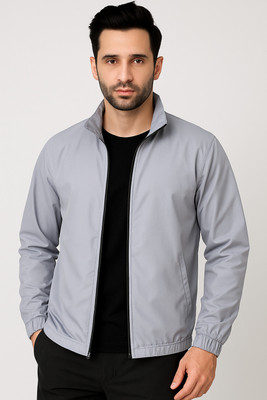 CKARFE Full Sleeve Solid Men Jacket
