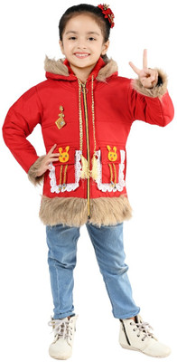 ARK Full Sleeve Applique Girls Jacket