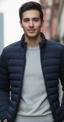 nikline Full Sleeve Solid Men Jacket
