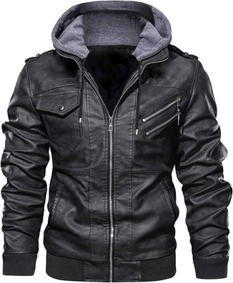 Blaq Ash Full Sleeve Solid Men Jacket