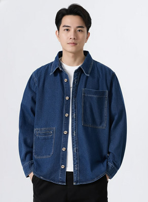 Leriya Fashion Full Sleeve Solid Men Jacket