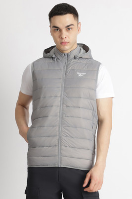 REEBOK Sleeveless Solid Men Jacket