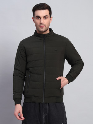 AR FIT Full Sleeve Self Design Men Jacket