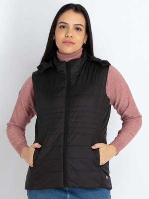 Status Quo Sleeveless Solid Women Jacket