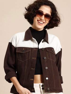 Mast & Harbour Full Sleeve Colorblock Women Jacket