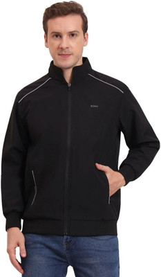 Xohy Full Sleeve Striped Men Jacket