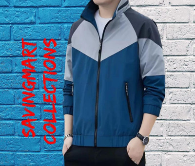 SAVINGMART COLLECTIONS Full Sleeve Colorblock Men Jacket