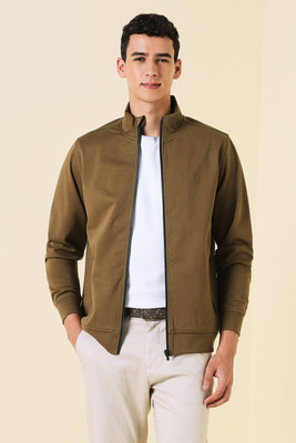 Allen Solly Full Sleeve Solid Men Jacket