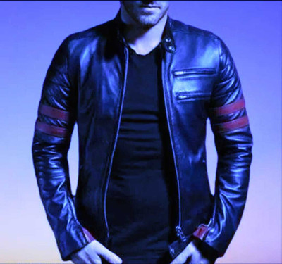 Rozebee Full Sleeve Striped Men Jacket