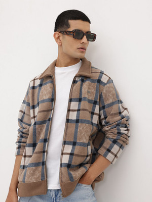 Roadster Full Sleeve Checkered Men Jacket