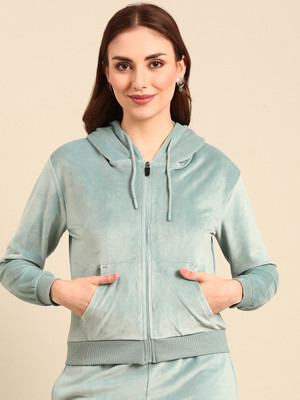 De Moza Full Sleeve Solid Women Jacket
