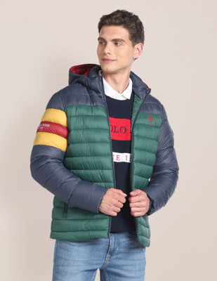 U.S. POLO ASSN. Full Sleeve Colorblock Men Jacket