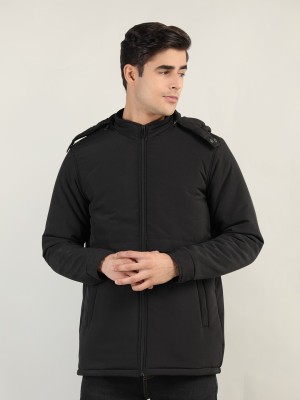 CHKOKKO Full Sleeve Solid Men Jacket