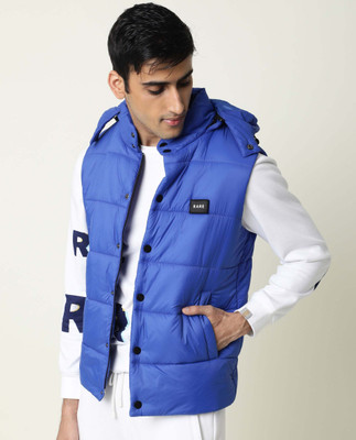 RARE RABBIT Sleeveless Solid Men Jacket