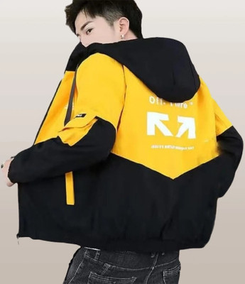 Plus91 Full Sleeve Colorblock Men Jacket