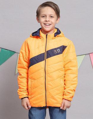 MONTE CARLO Full Sleeve Solid Boys Jacket